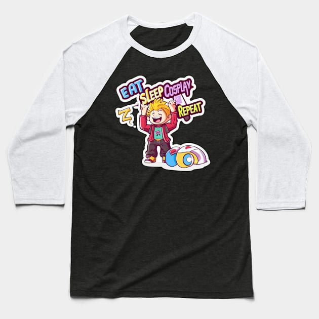 Make Cosplay Baseball T-Shirt by yourfavdraw